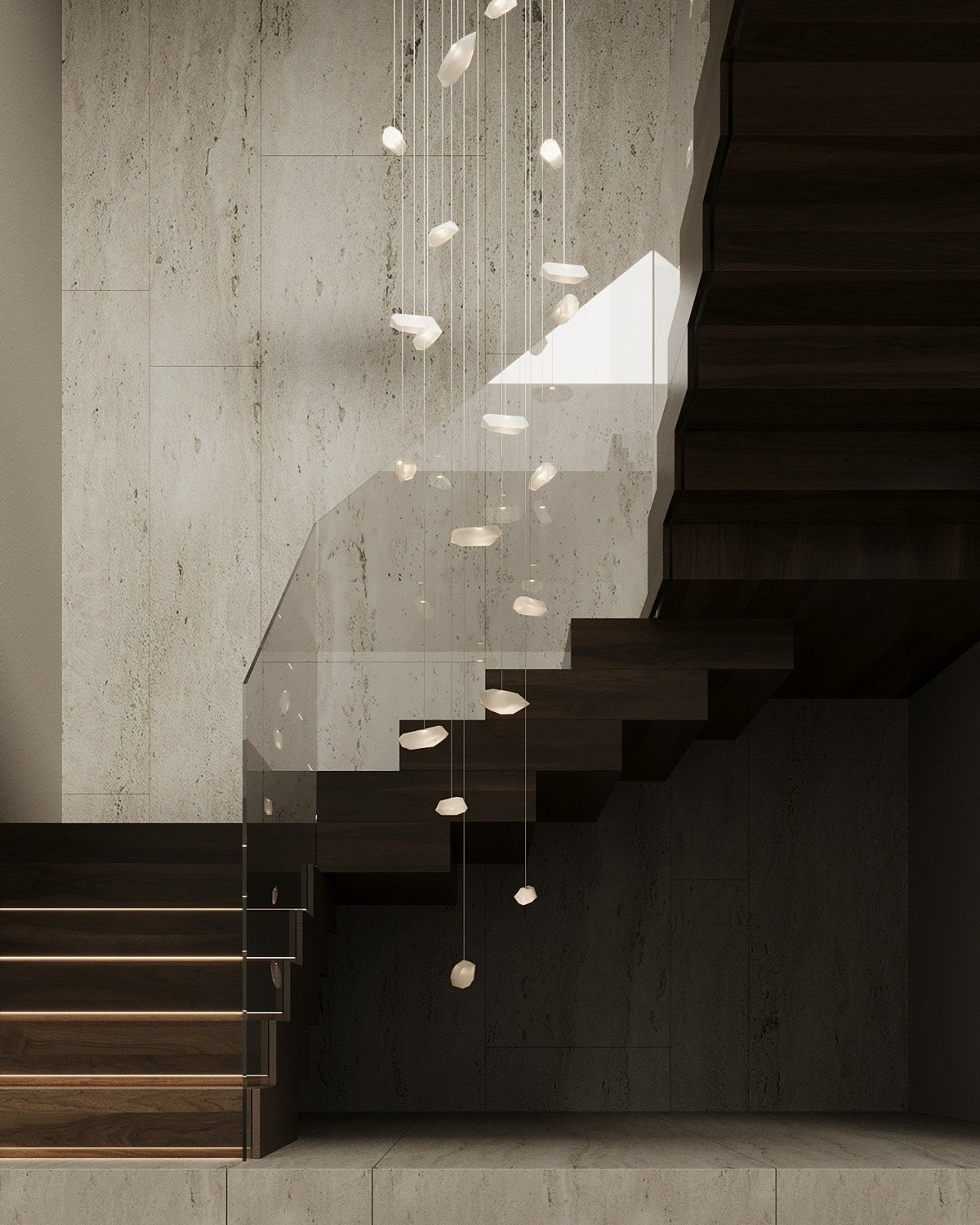 CHRYSTAL Chandelier 19 Lights