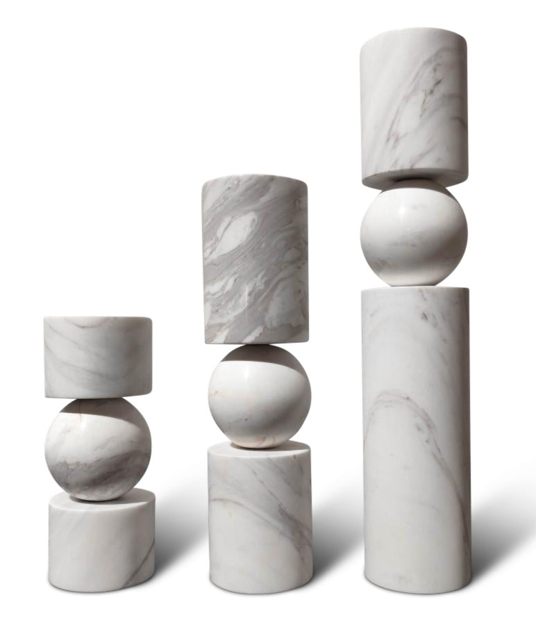 DUOMO Candle Holder Marble