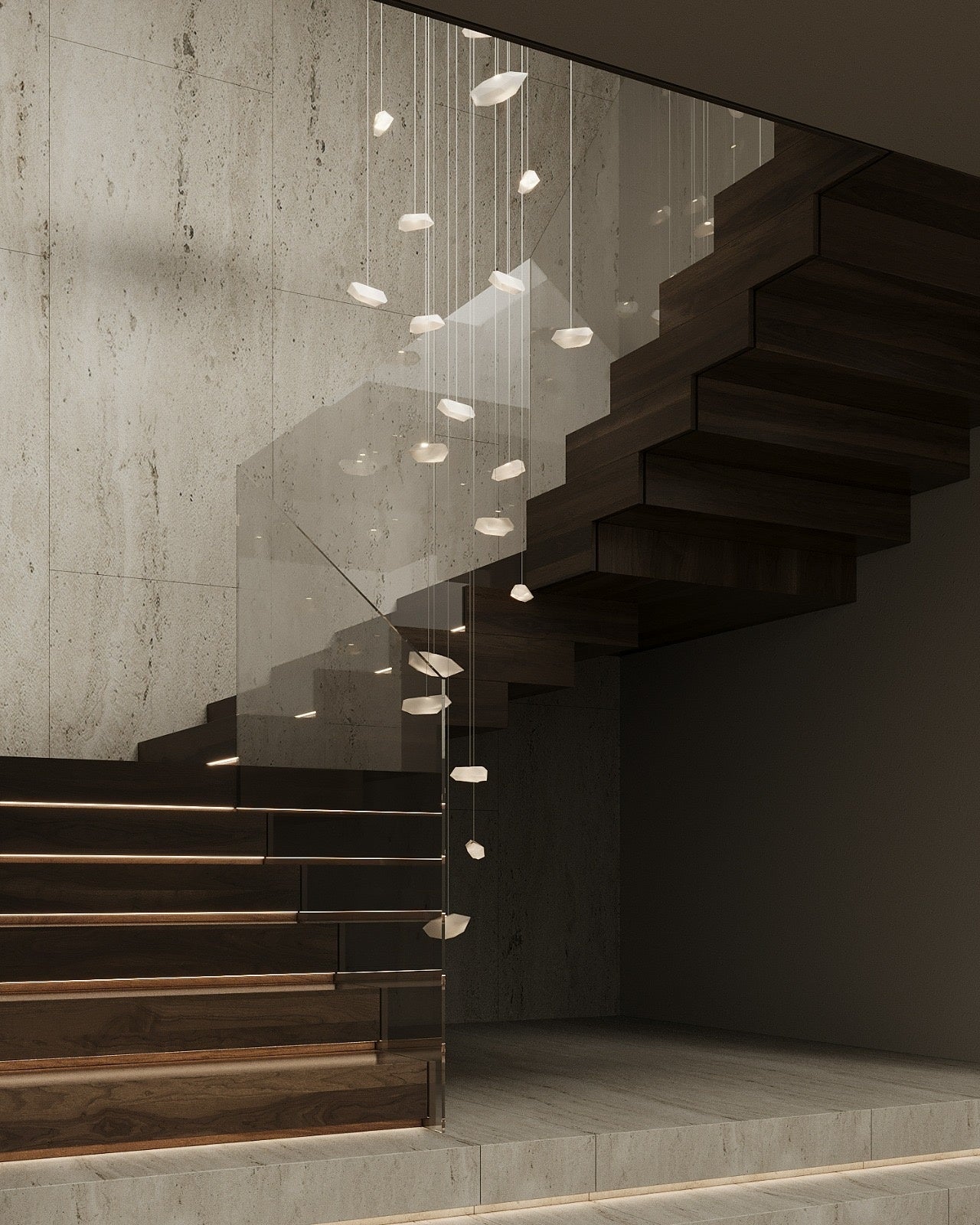 CHRYSTAL Chandelier 19 Lights
