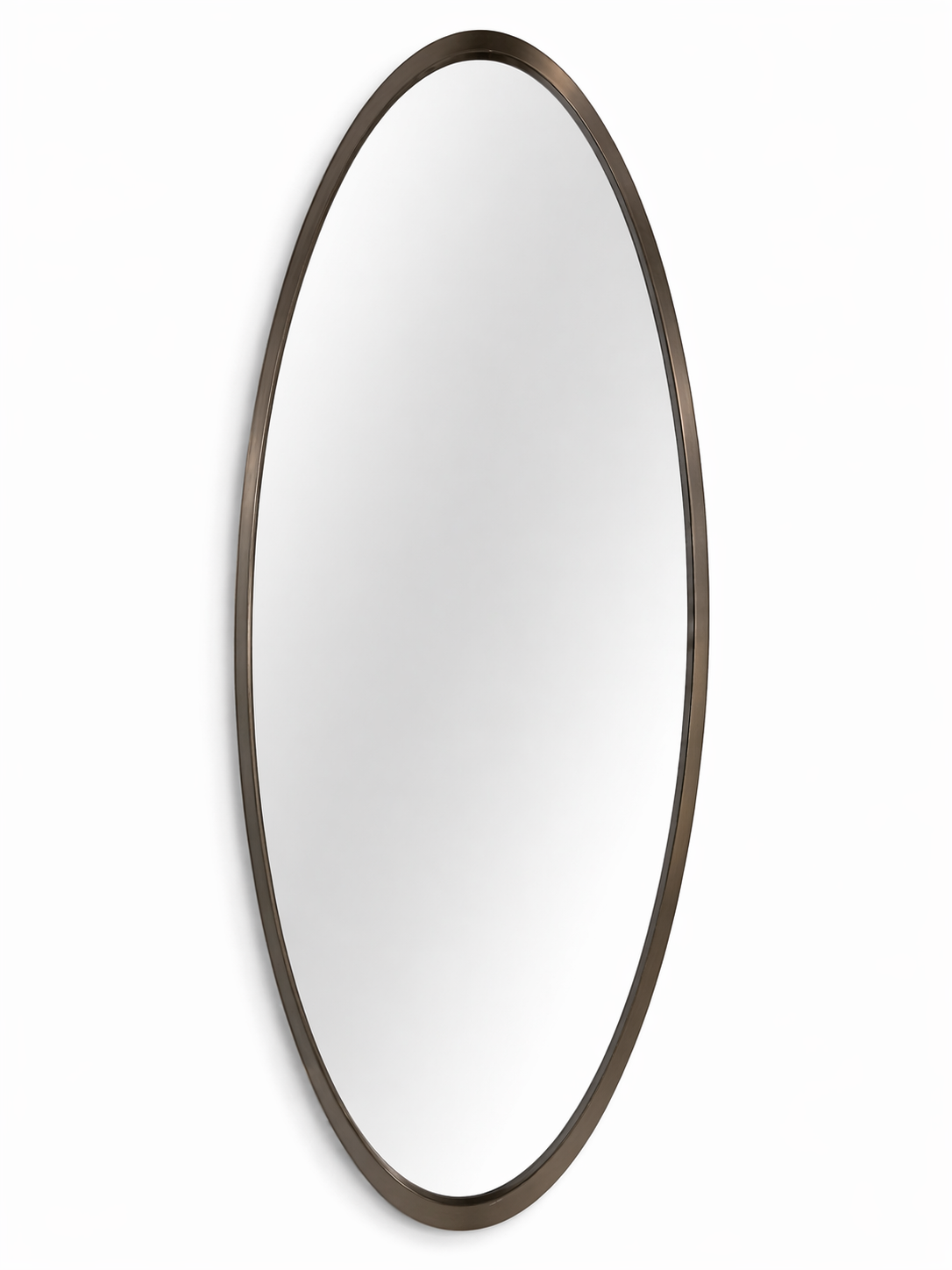 ARCO Full Length Oval Mirror bronze