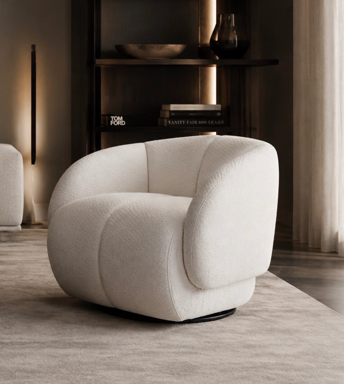 ANGELICA armchair swivel