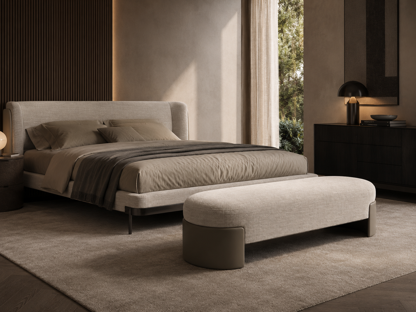 CIRO Bench taupe