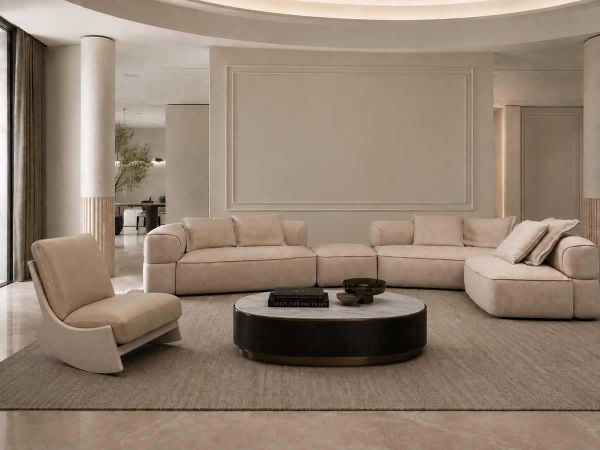 VALENTINO Corner Sofa Right