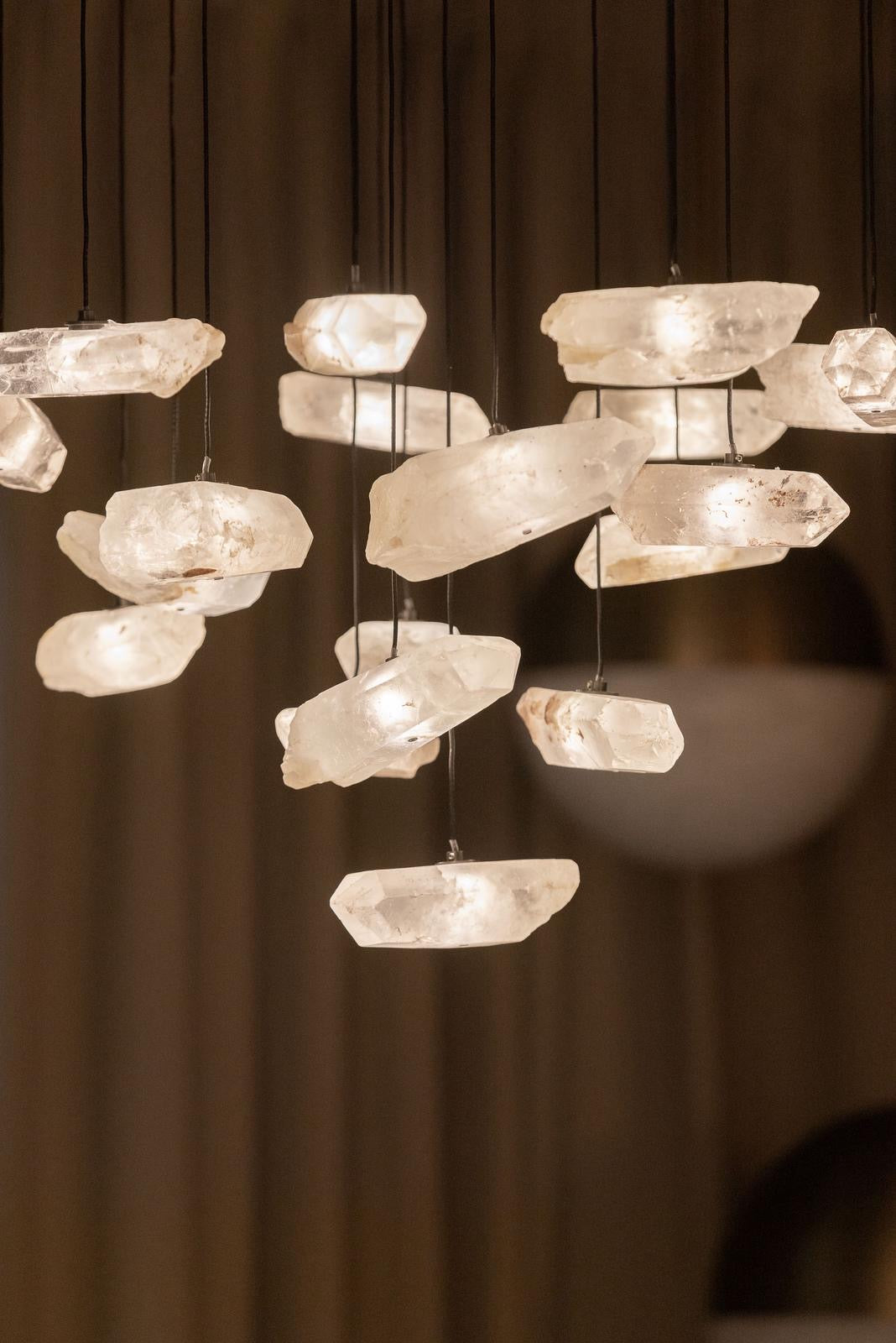 CHRYSTAL Chandelier - Round Short