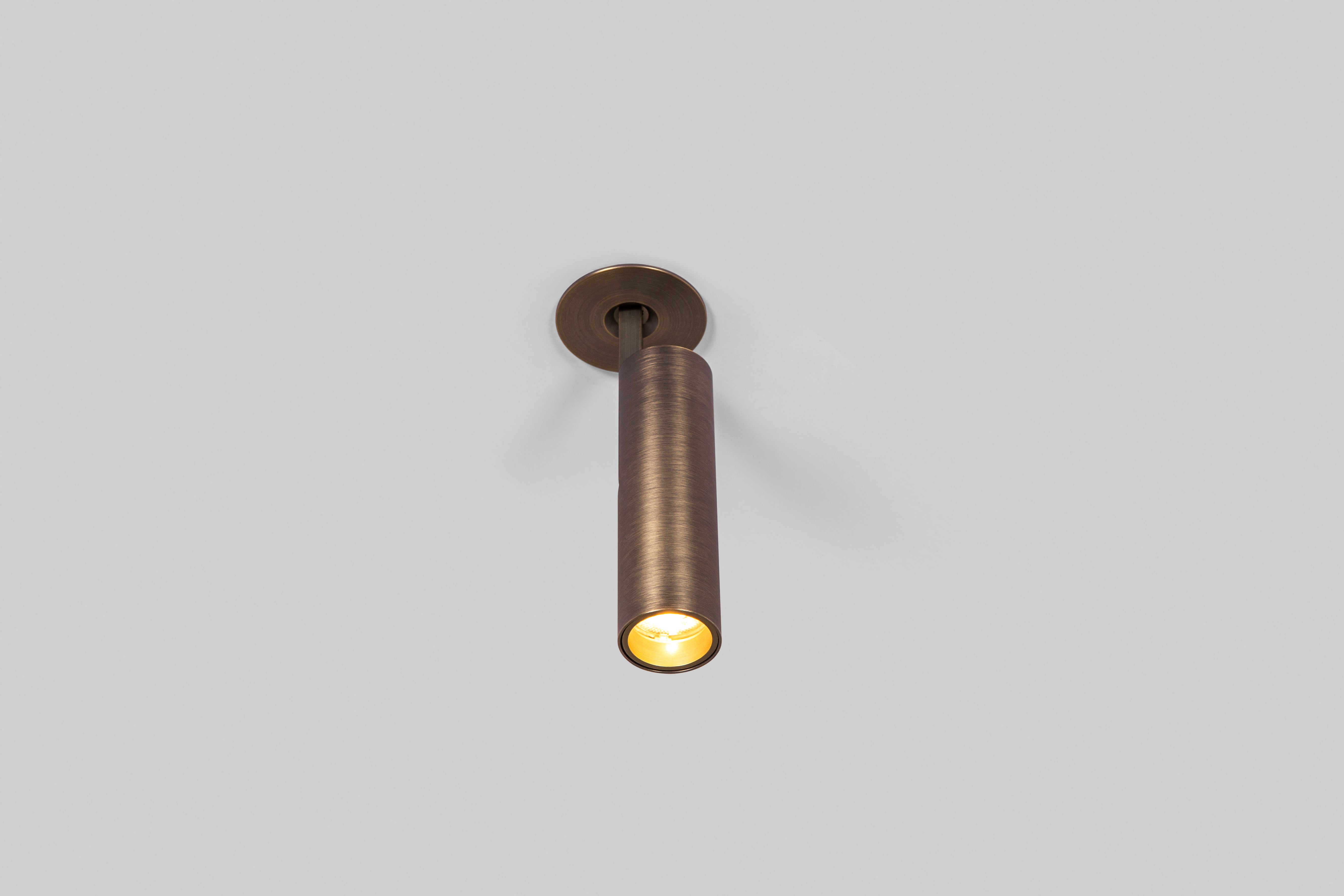 NADAL Slim recessed adjustable spot bronze