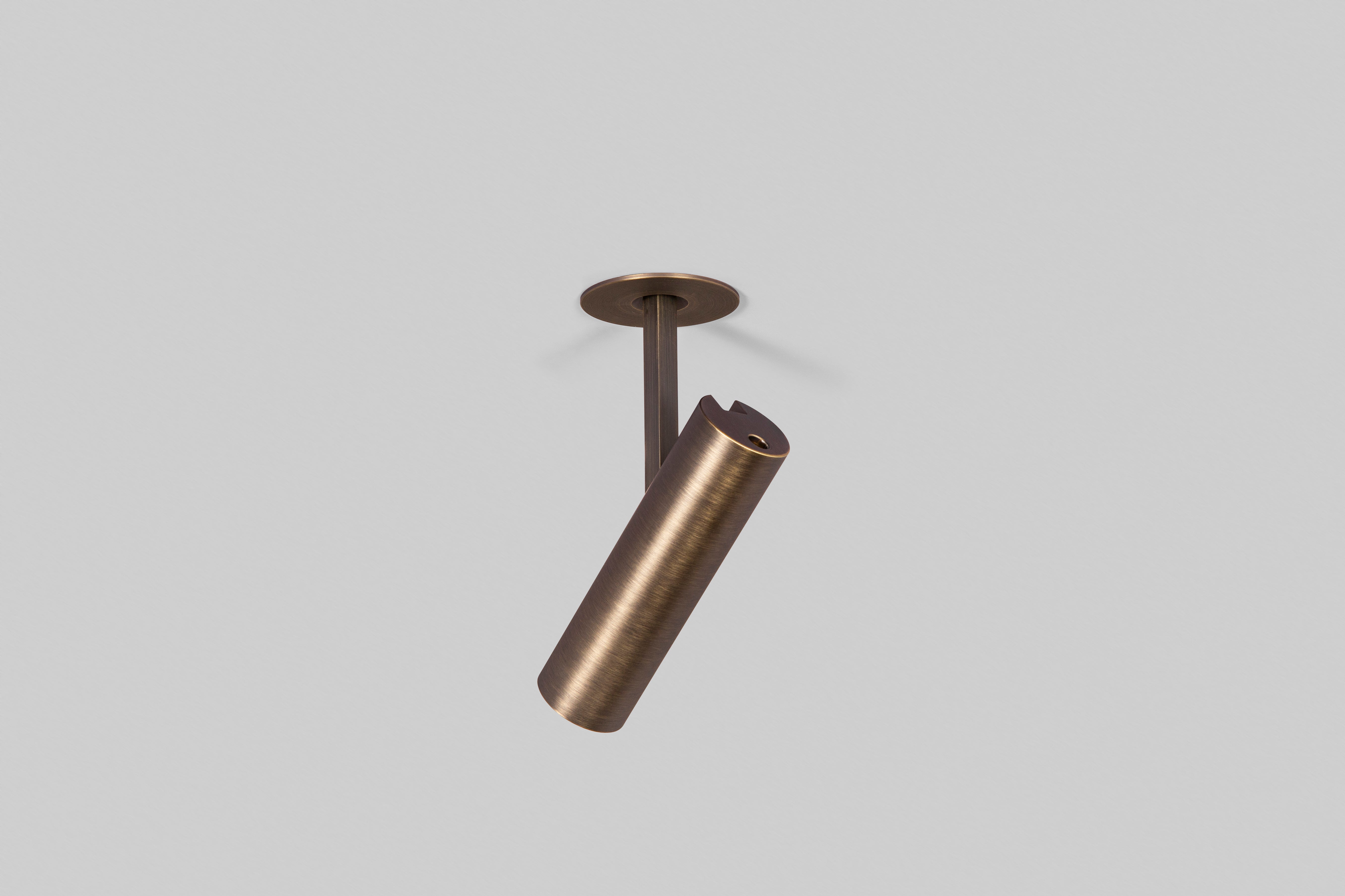 NADAL Slim recessed adjustable spot bronze