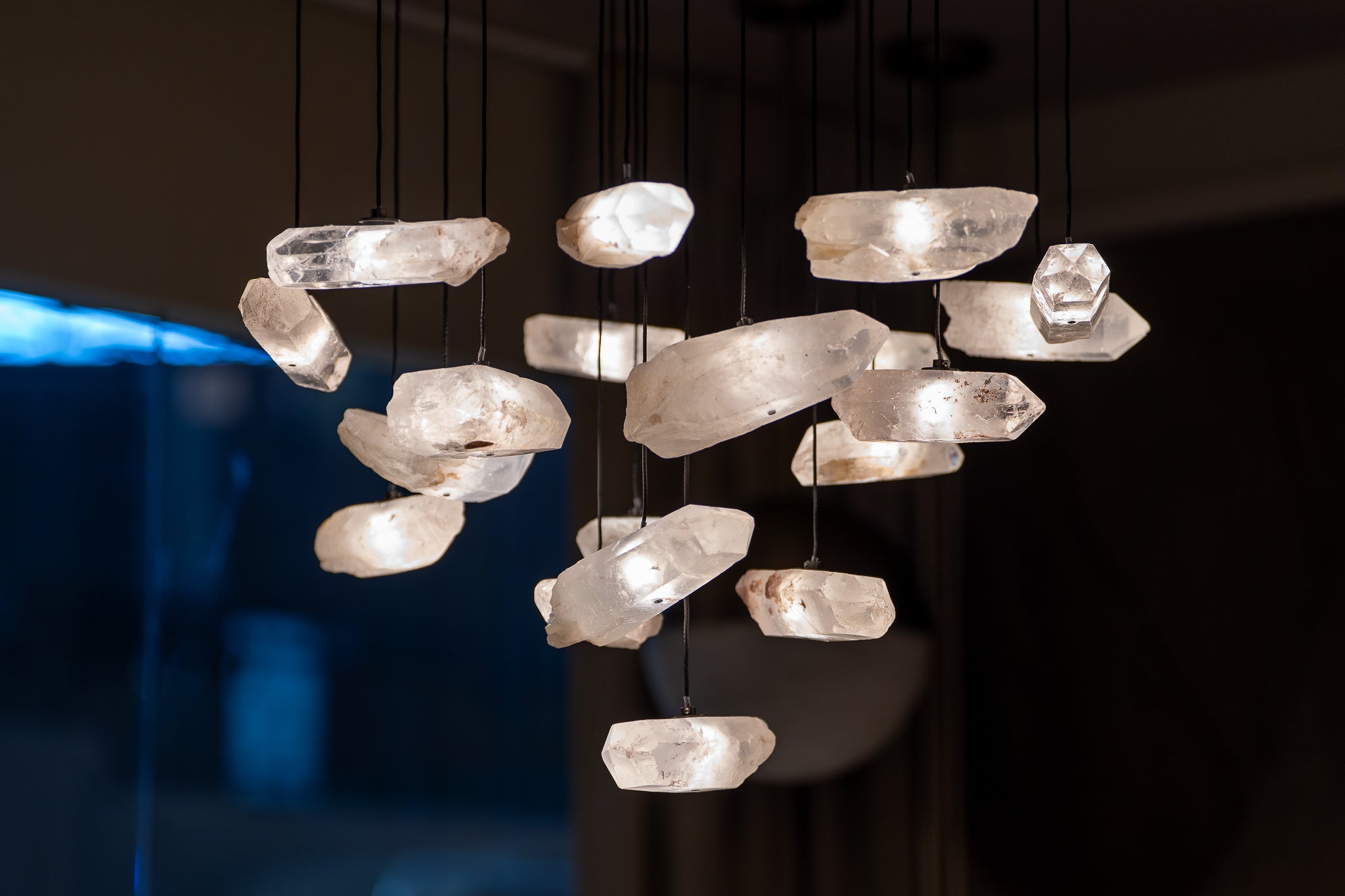 CHRYSTAL Chandelier - Round Short