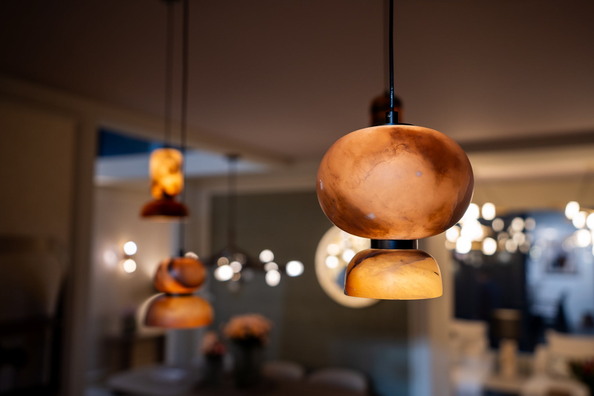 BELLE A Pendant Lava Stone