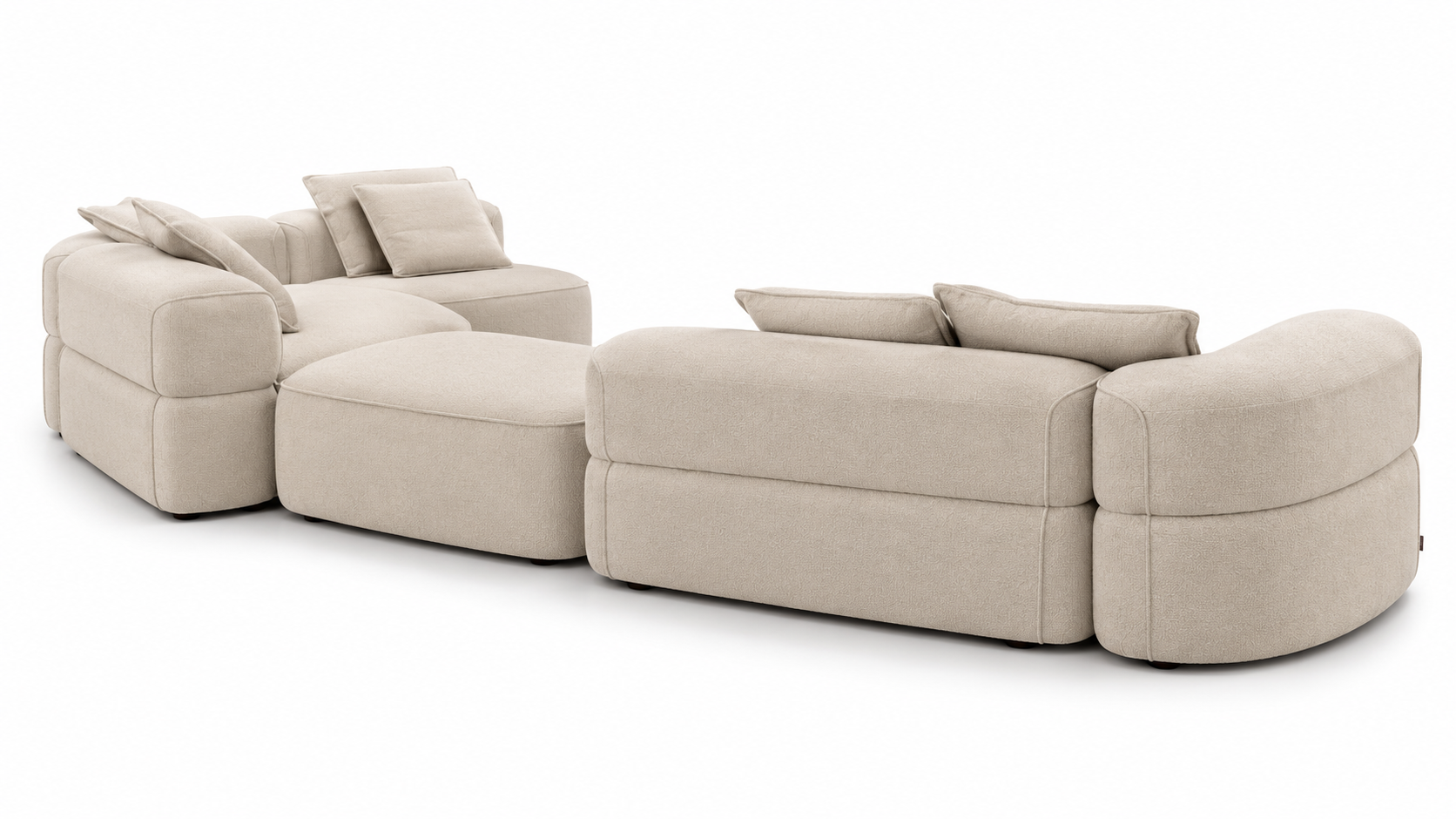 VALENTINO Corner Sofa Right