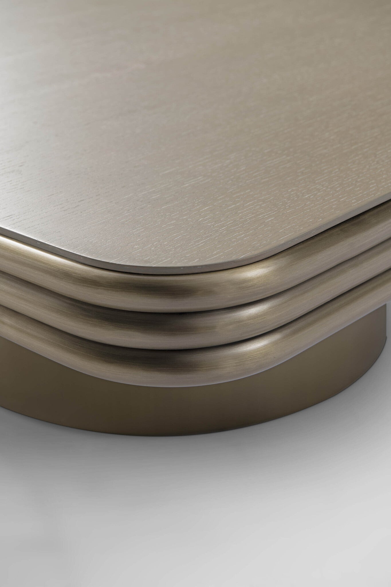 LAZIO Coffee Table Square Bronze Bronze 120