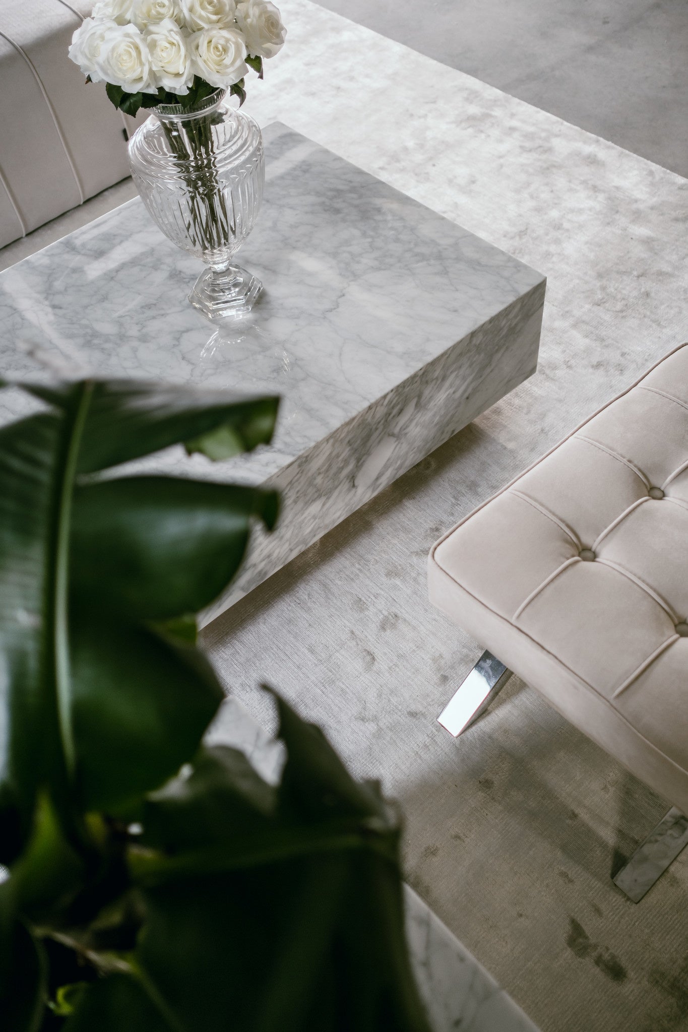 PIENO CARRARA Coffee Table Square