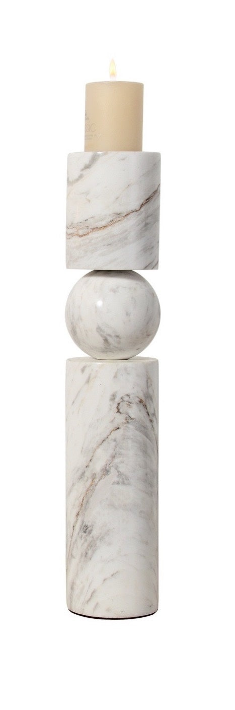 DUOMO Candle Holder Marble