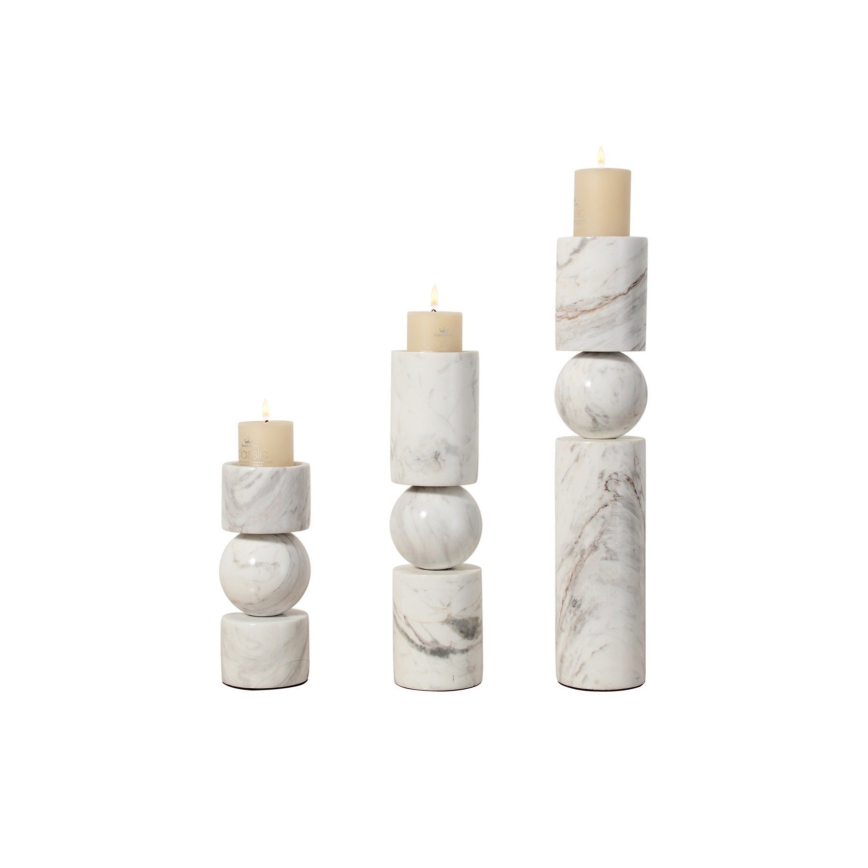 DUOMO Candle Holder Marble