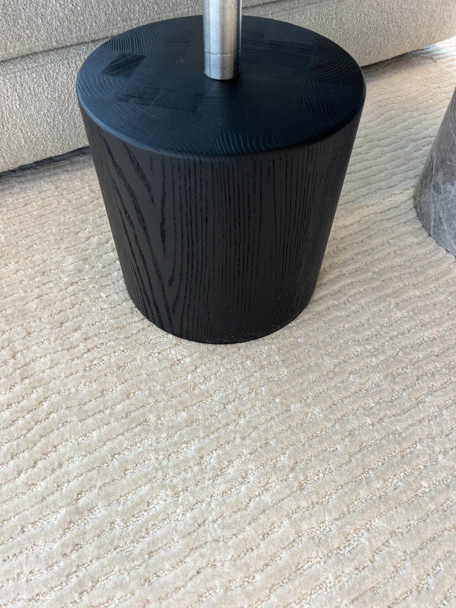 FREDO End Table Charcoal Oak