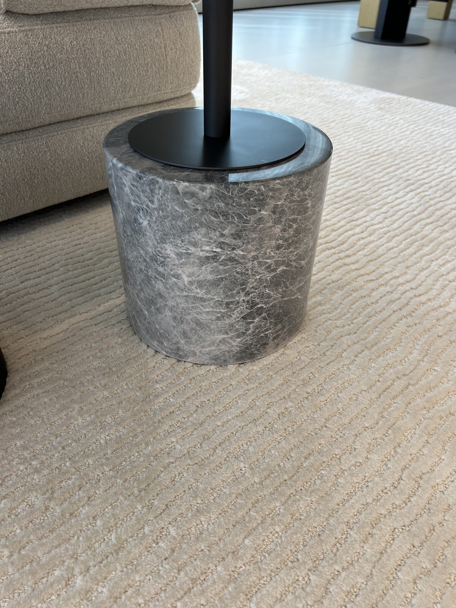 LAURO End Table Marble Fior di Bosco