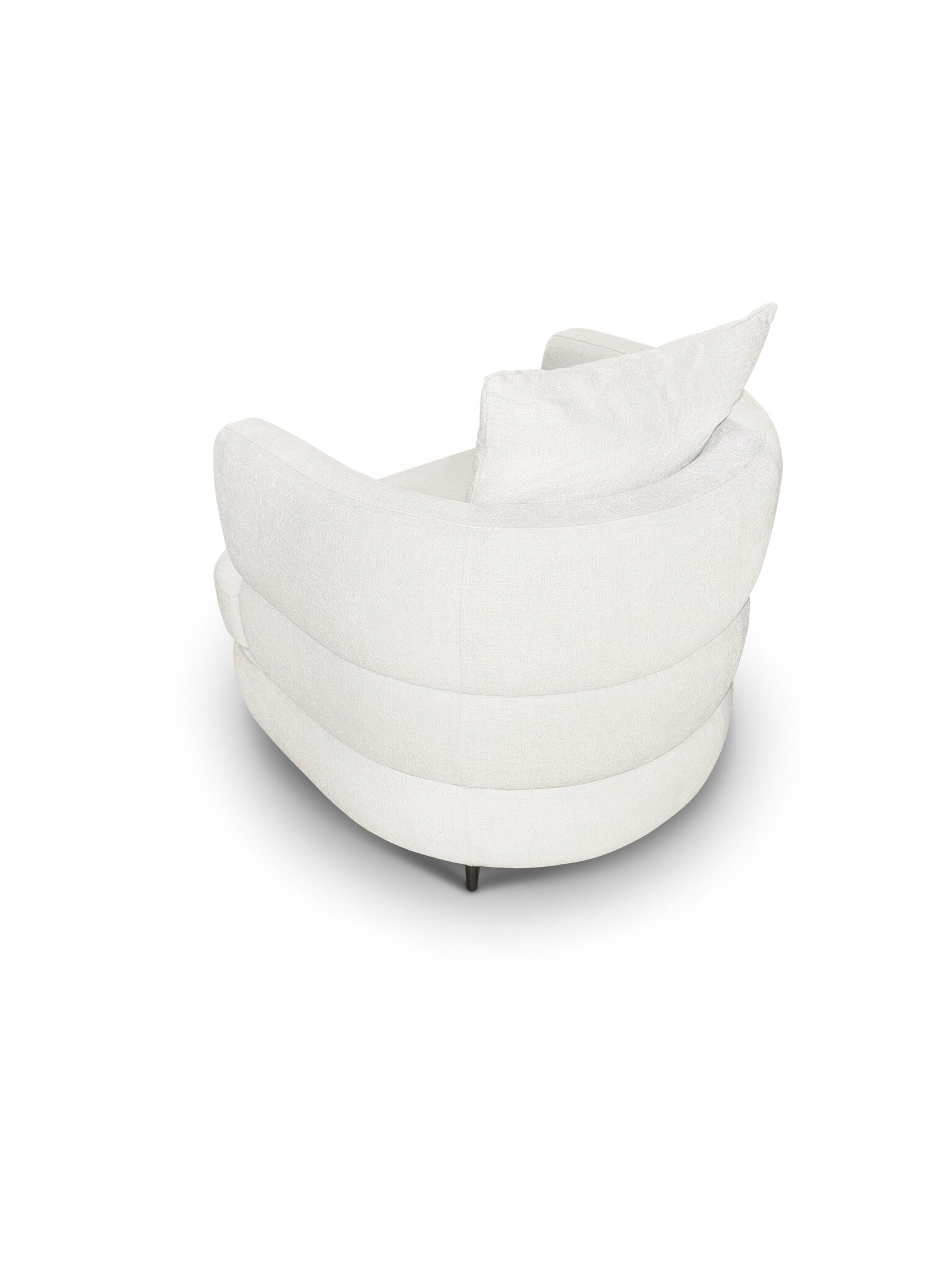LYON Arm Chair White Beige