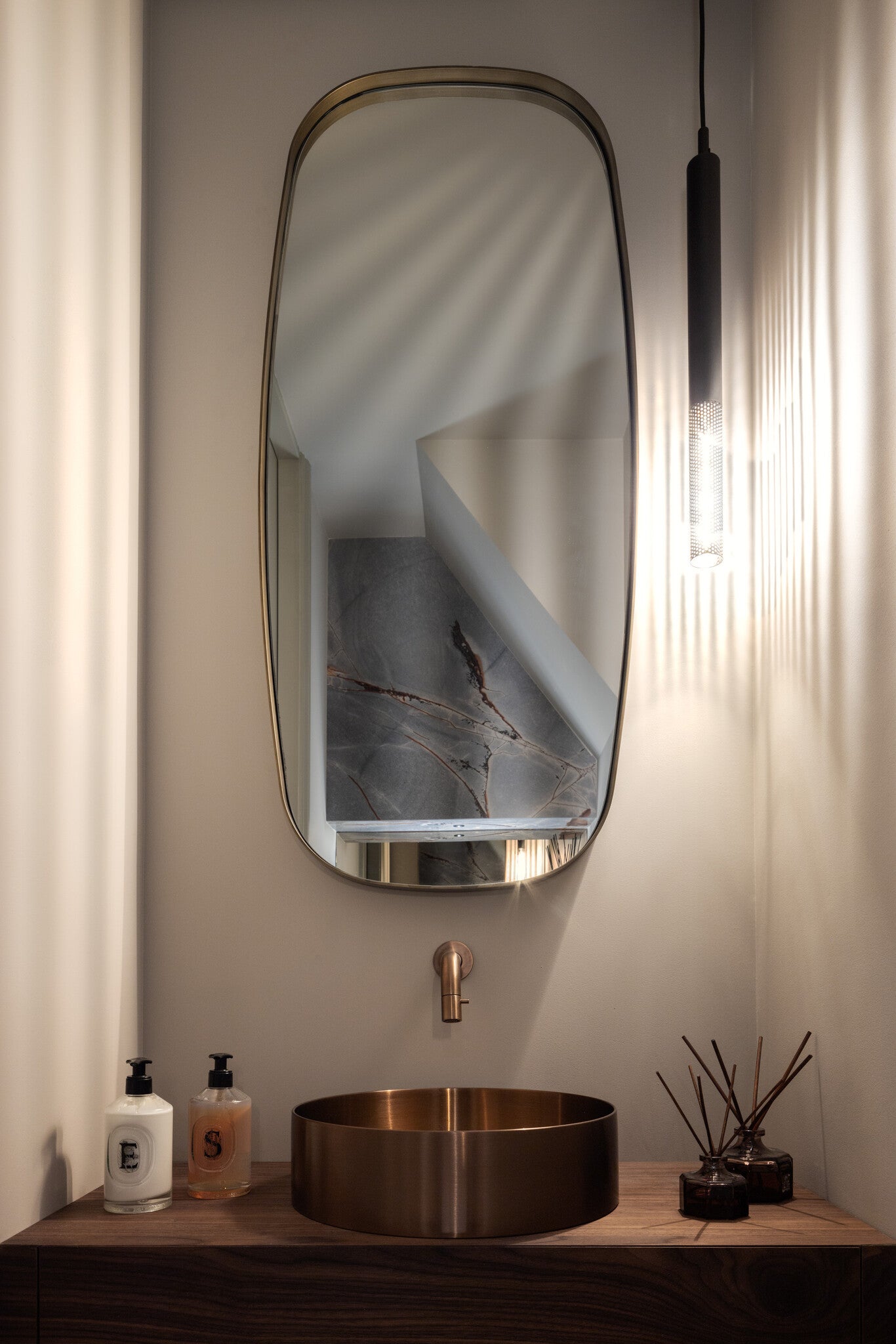 FLAVIO Mirror Bronze 120