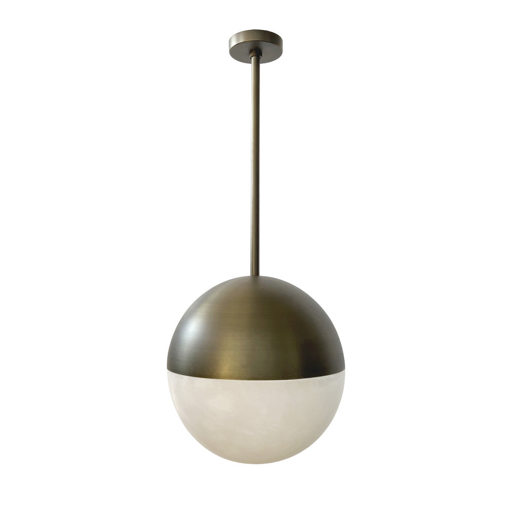 LUNA Pendant Alabaster Bronze