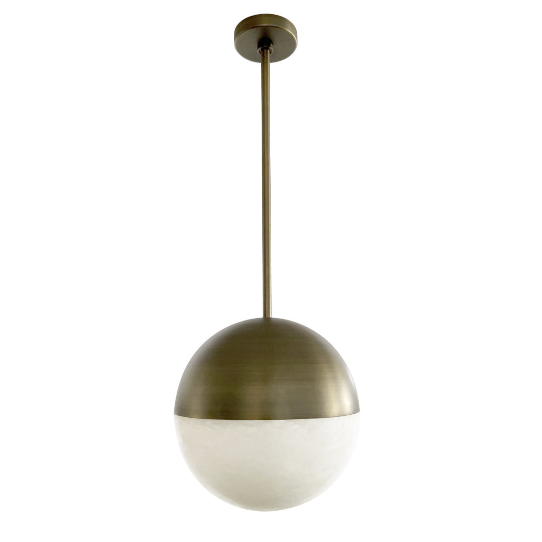 LUNA Pendant Alabaster Bronze
