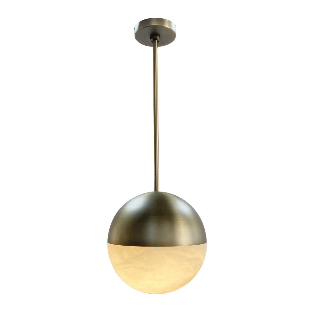 LUNA Pendant Alabaster Bronze