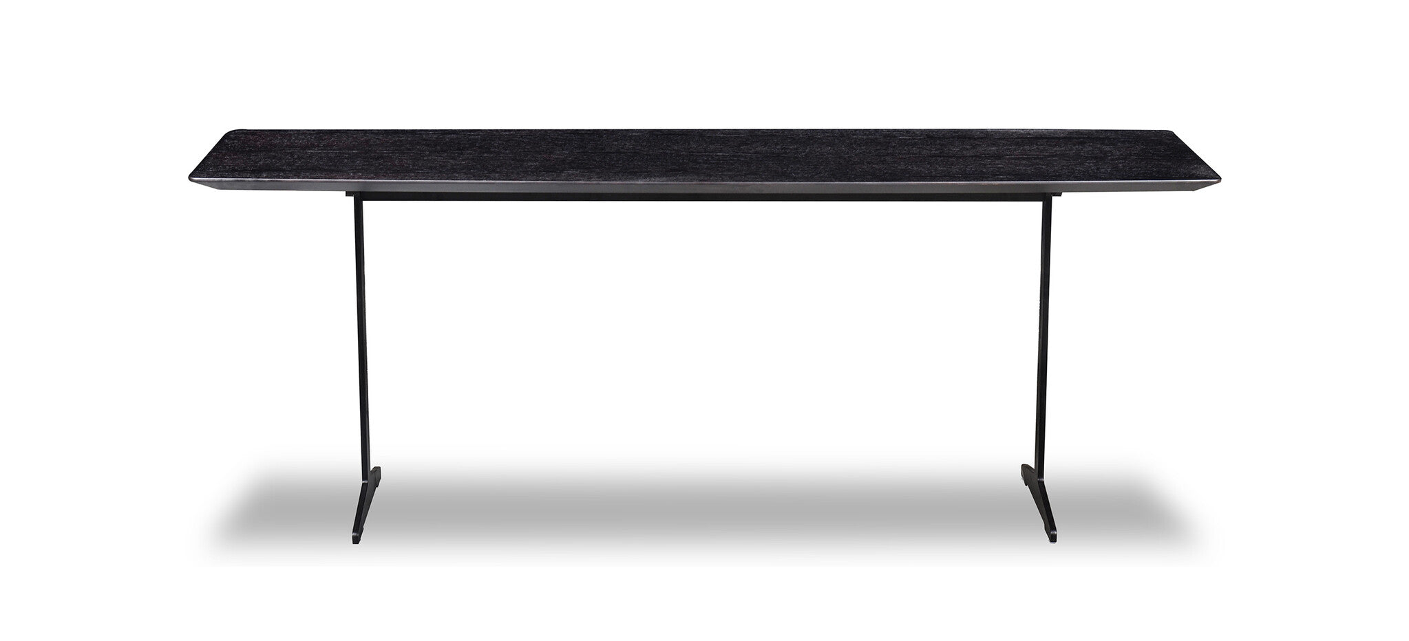 Manhattan Console Charcoal Oak 160