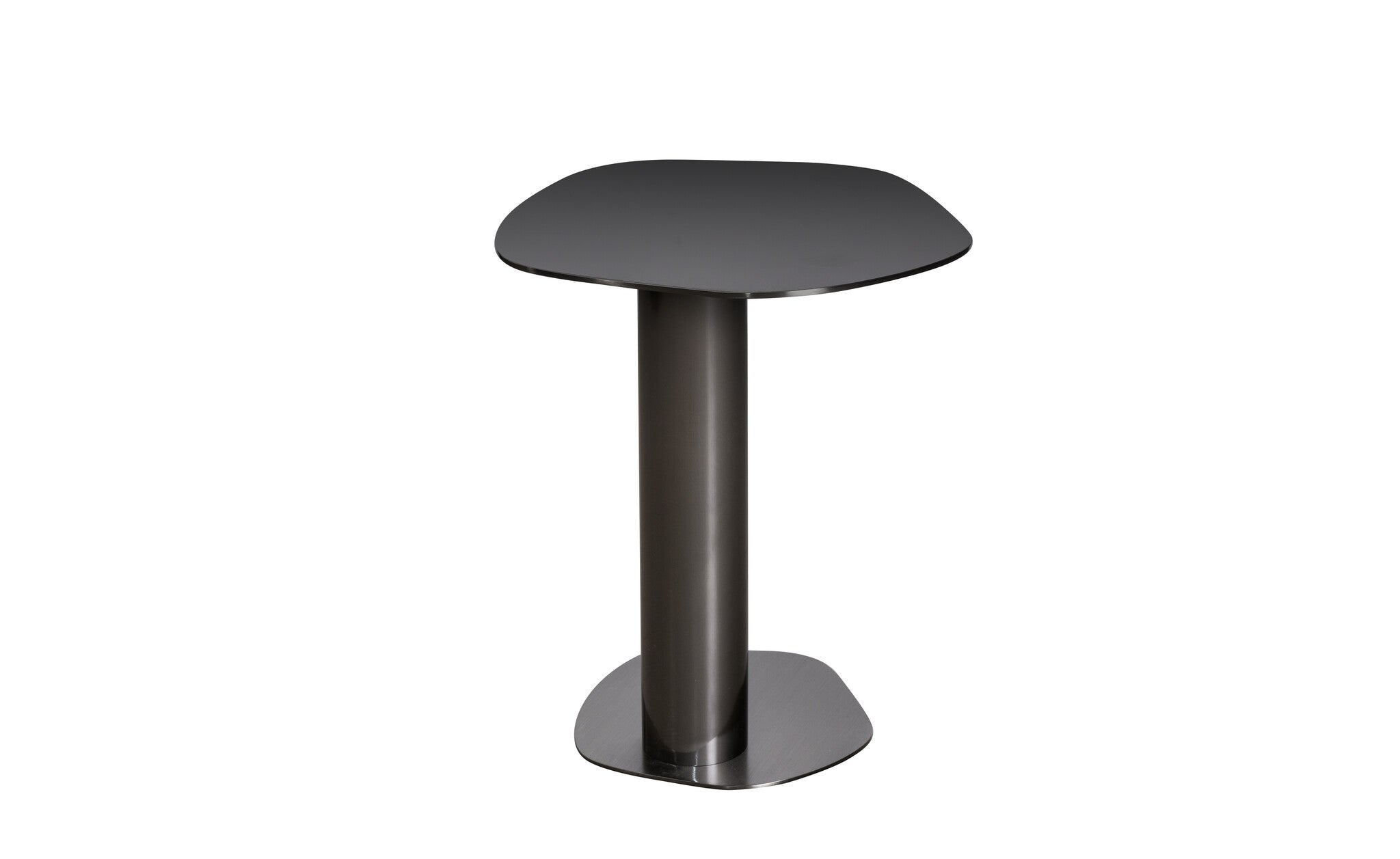 OYSTER Side table gun metal