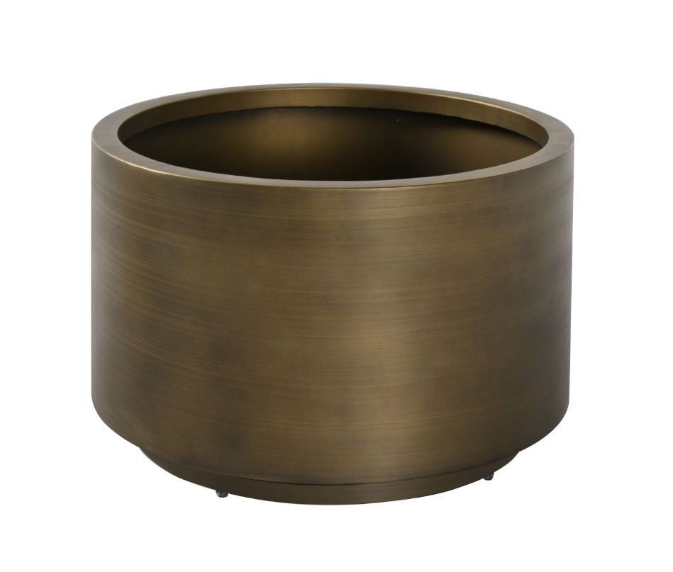 RAFFLES Pot Round Antique Bronze