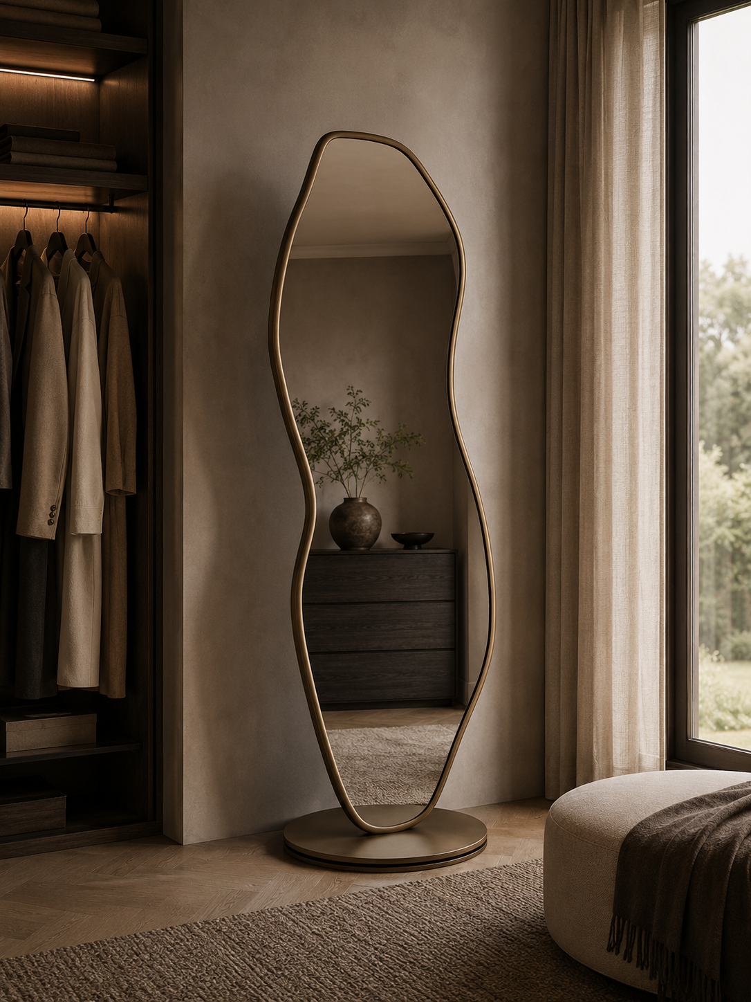 ROCK Wardrobe Mirror Swivel