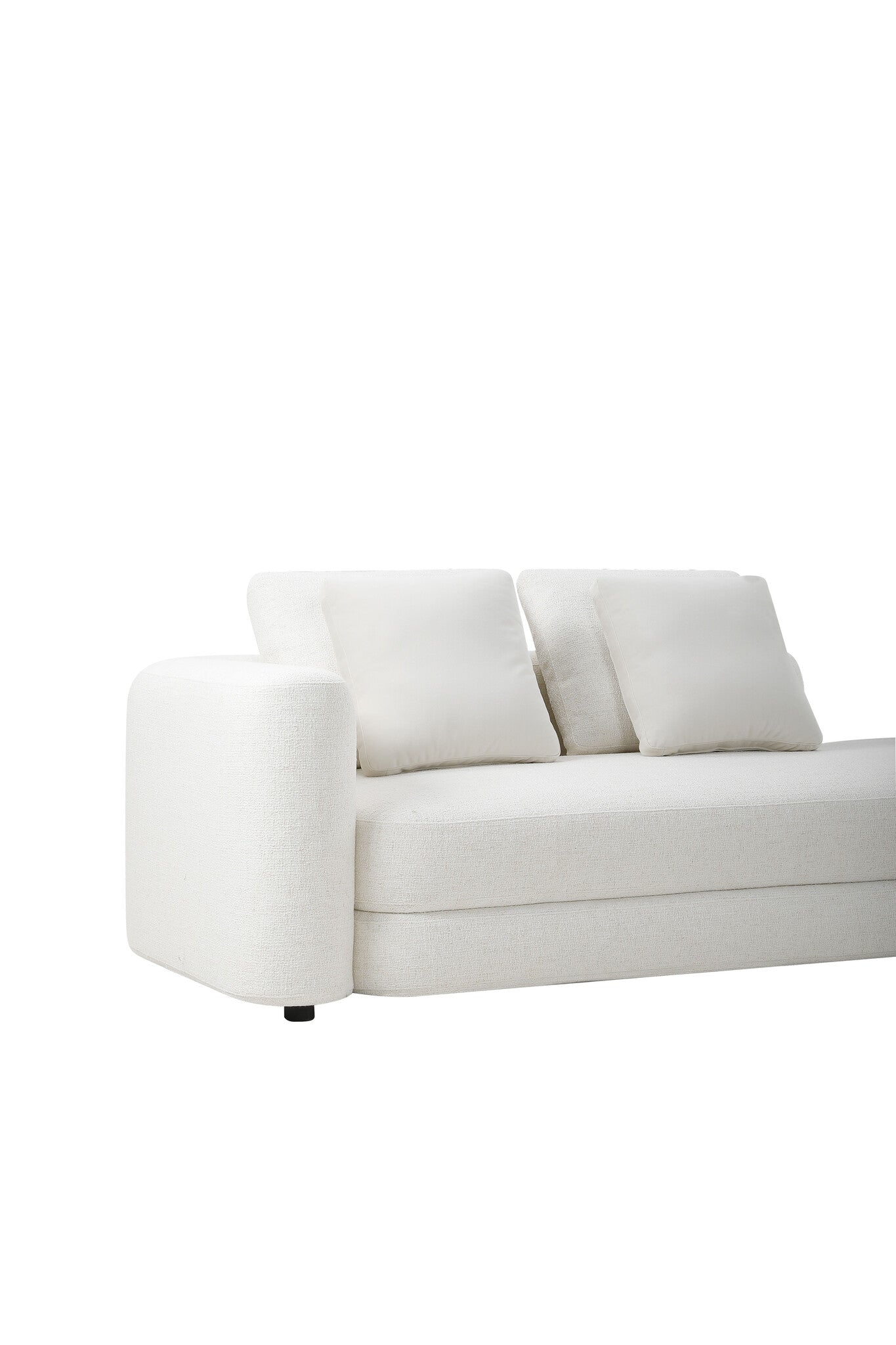 SOHO Corner Sofa White Beige