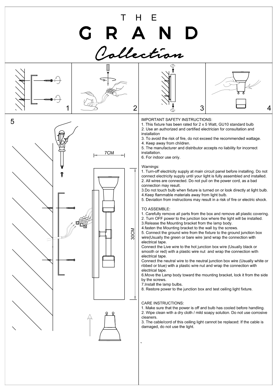 TUBES Wall Light