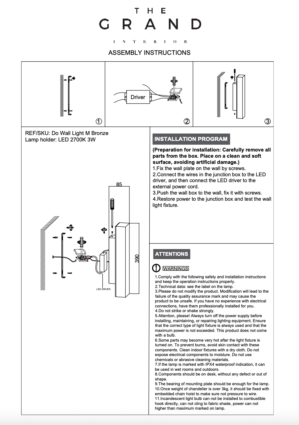 DO Alabaster Wall Light