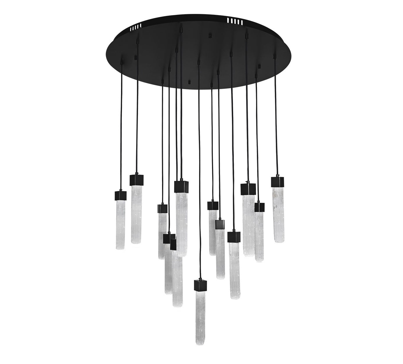 MINAS Chandelier Selenite Stone