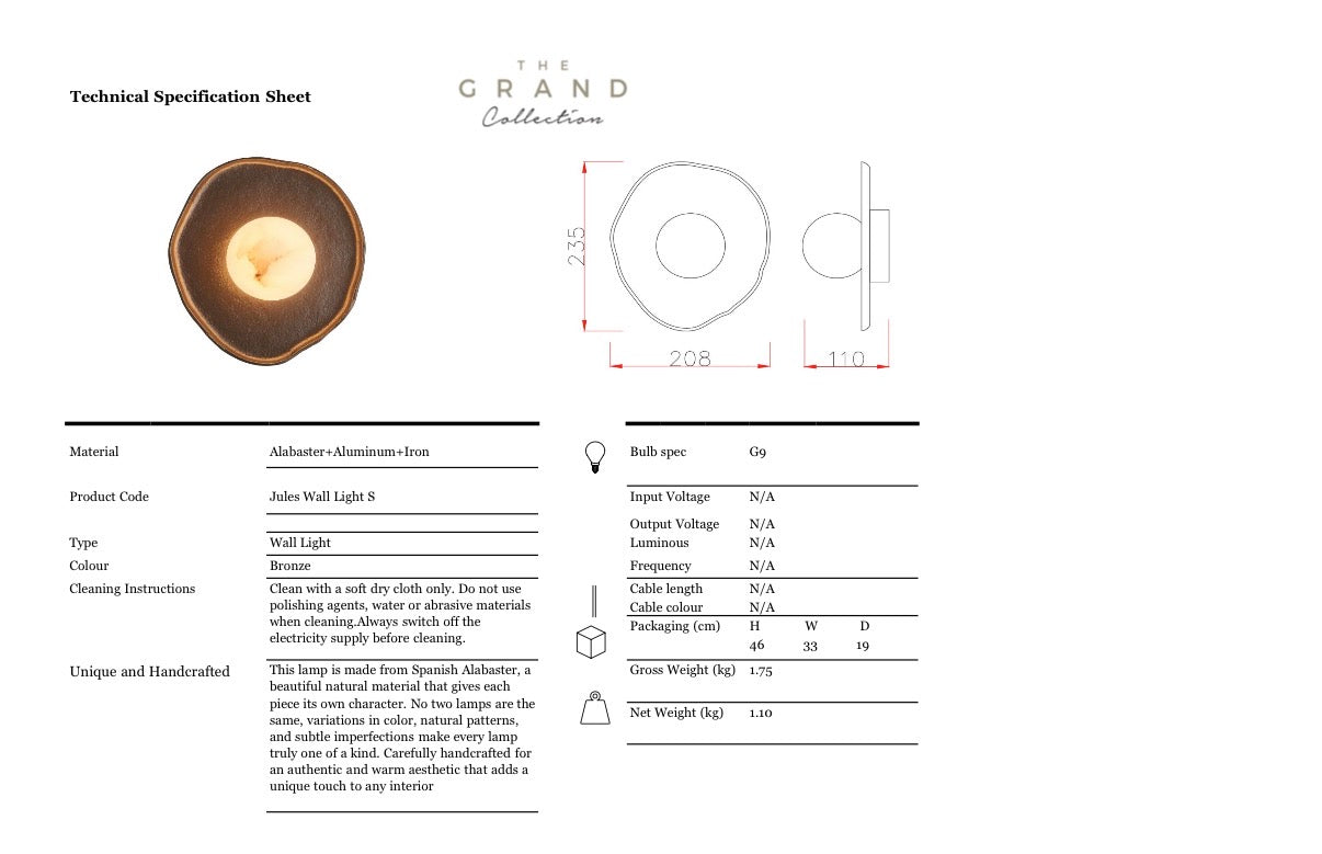 Jules Wall Light