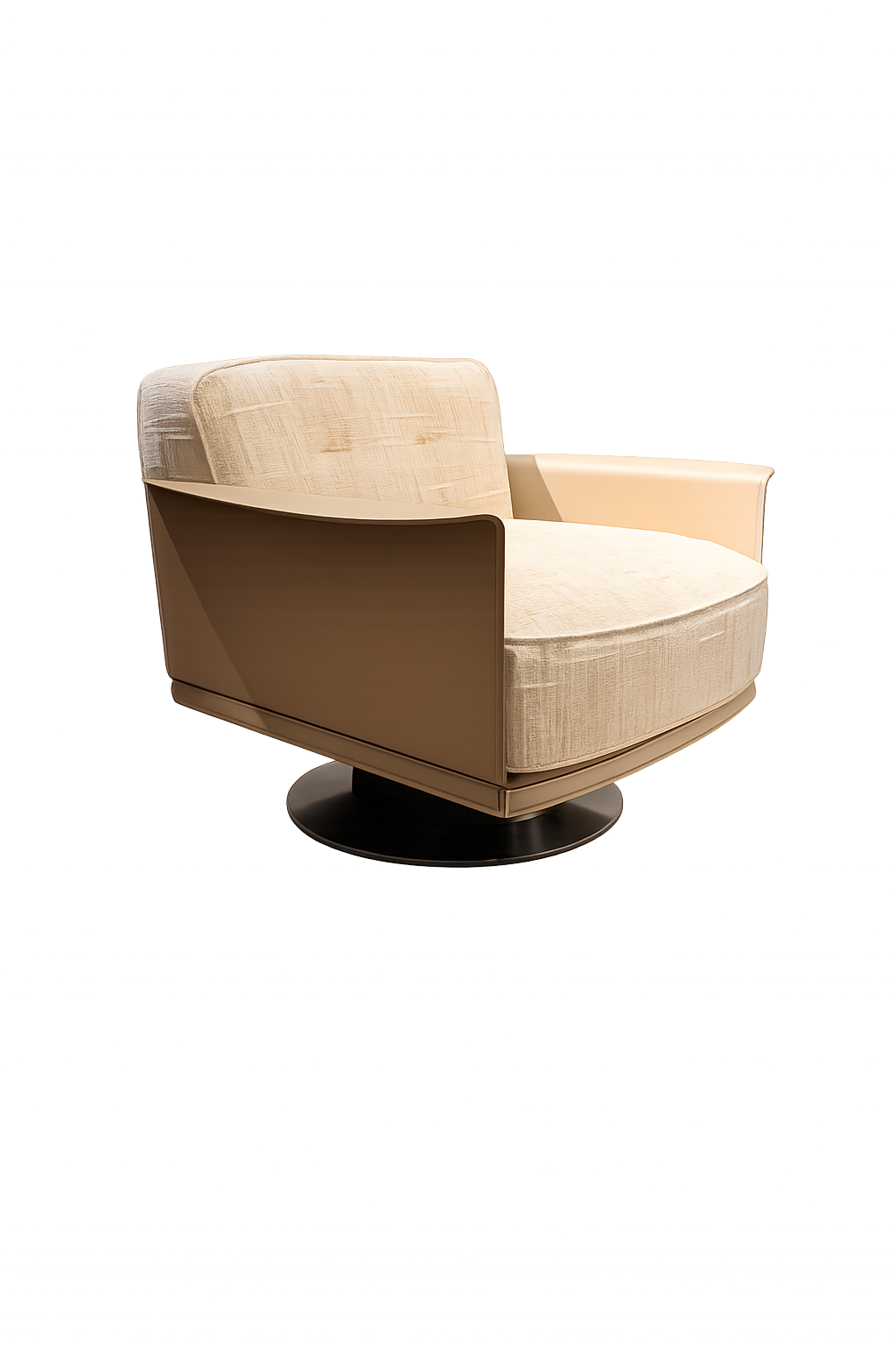 DONOVAN Swivel Arm Chair