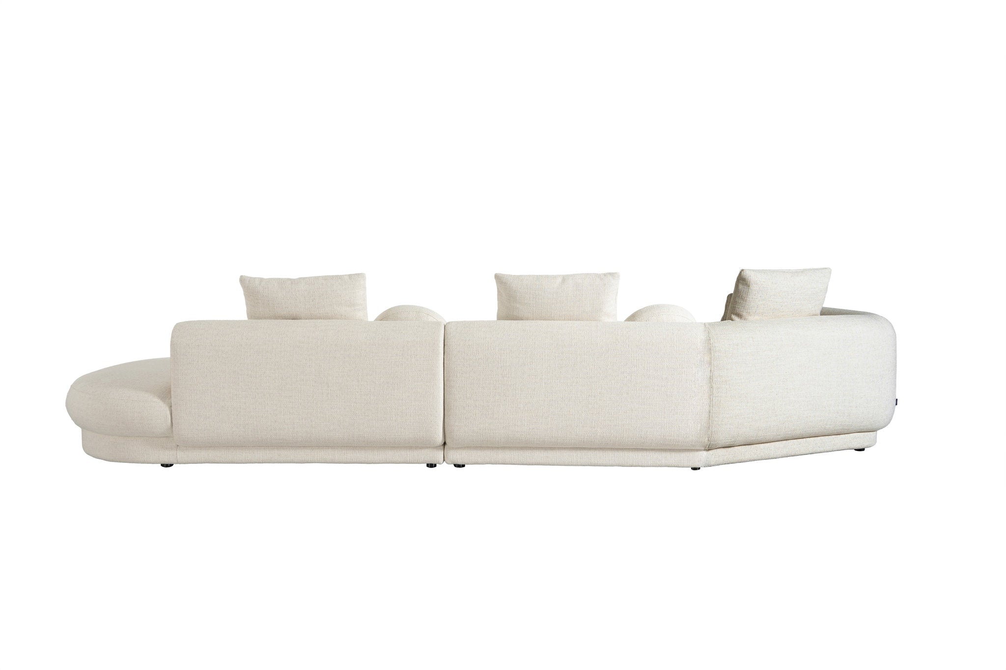 Tarida Sofa Left Arm Travertin 2P