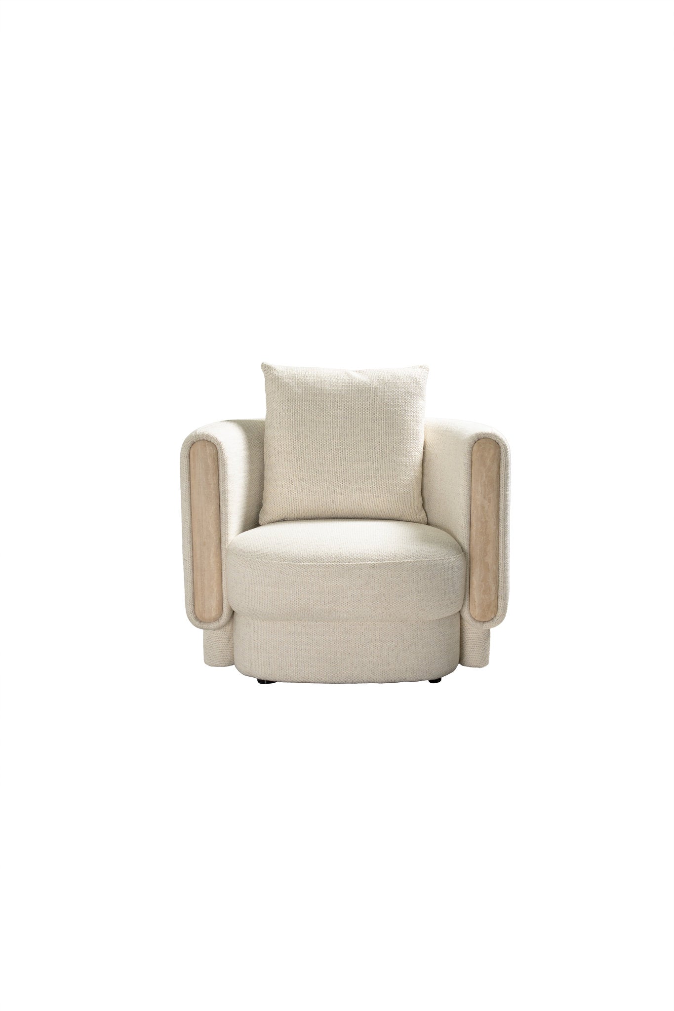 Tarida Arm Chair Travertin