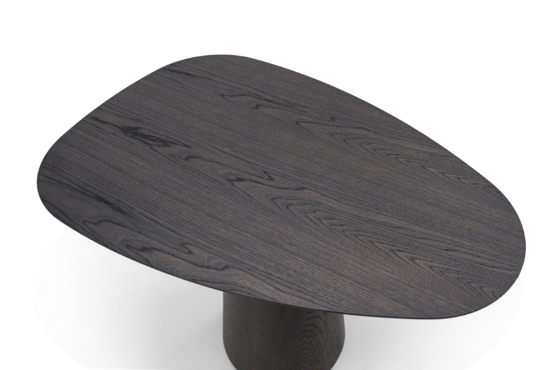 ROSEWOOD Dining table pebble shape Ø95/65