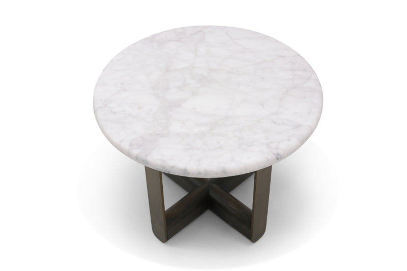 FIRENZE Side table white marble