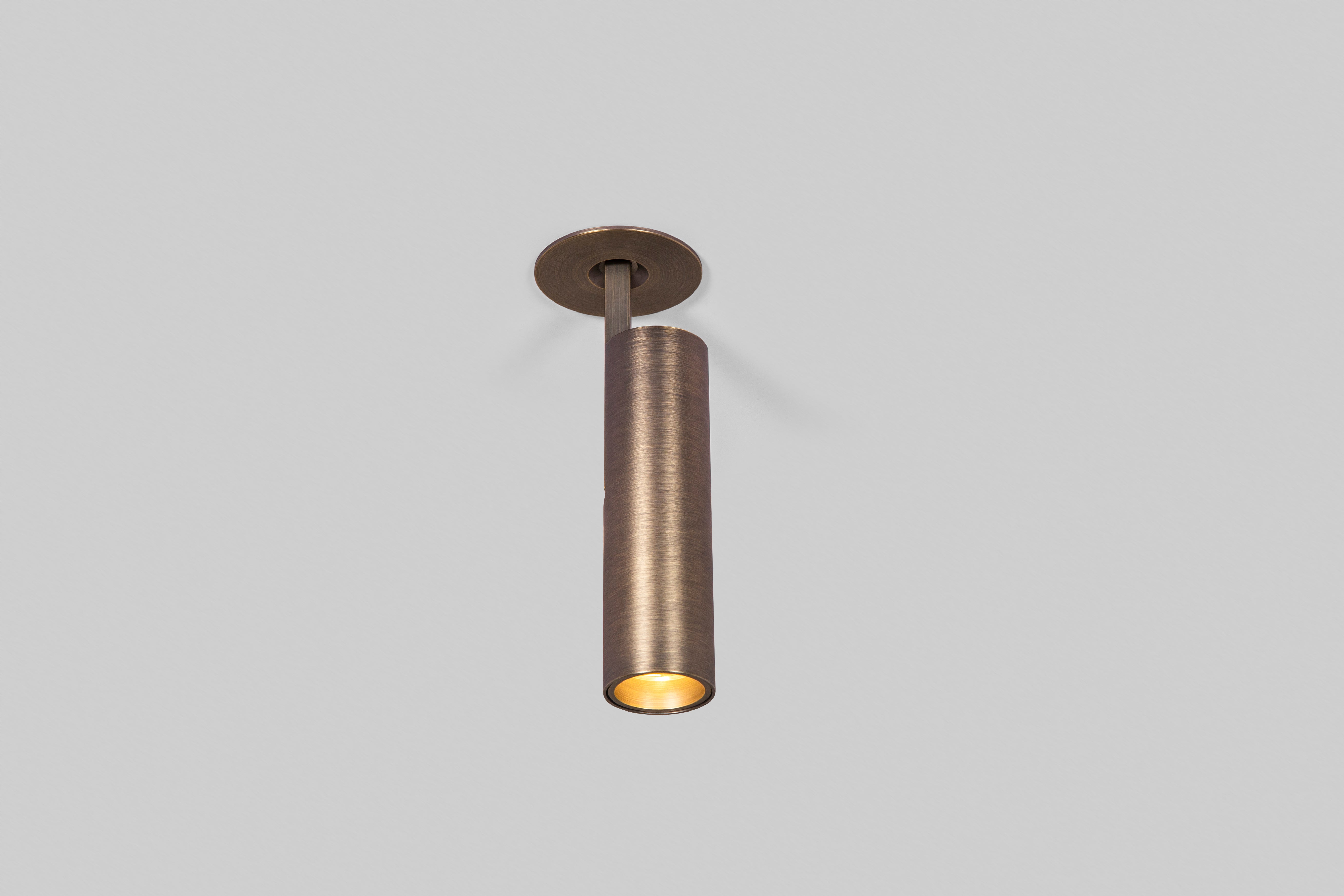 NADAL Slim recessed adjustable spot bronze