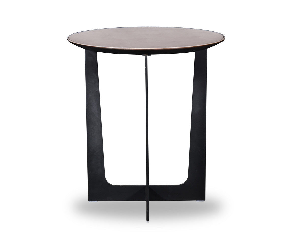 ROSA Side Table Charcoal Oak