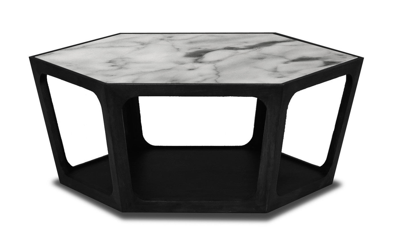 AMADEO Coffee Table White Marble