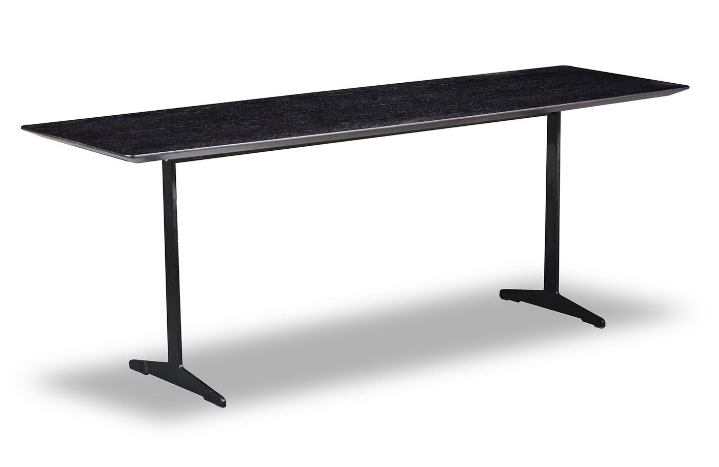 Manhattan Console Charcoal Oak 160