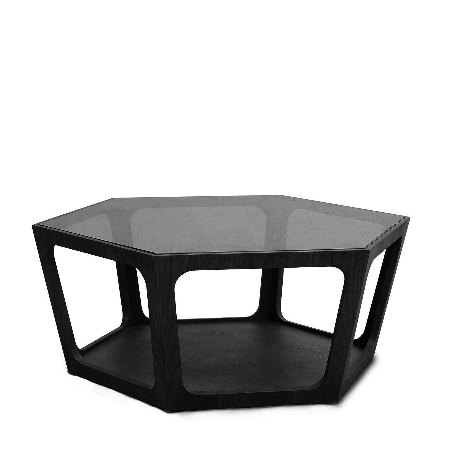AMADEO Coffee Table Smoke Glass