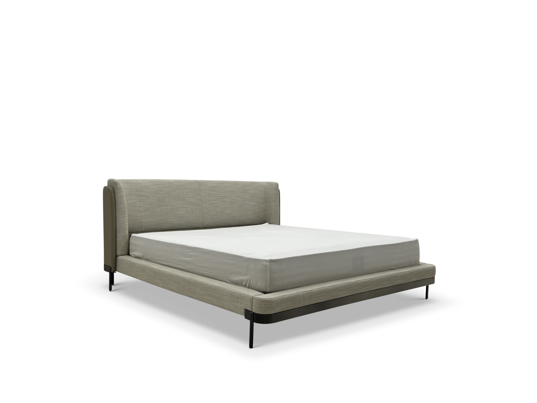 CALABRIA Bed Frame 180x210 Beige Taupe