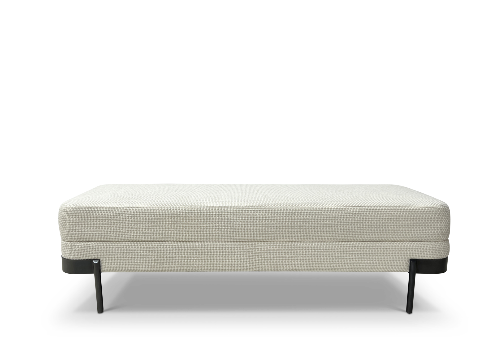 CATANIA Bench Beige White