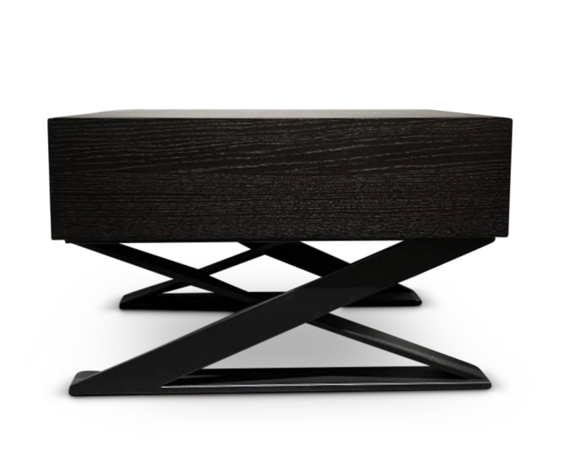 CROSS  Nightstand 60 Smoke Wood