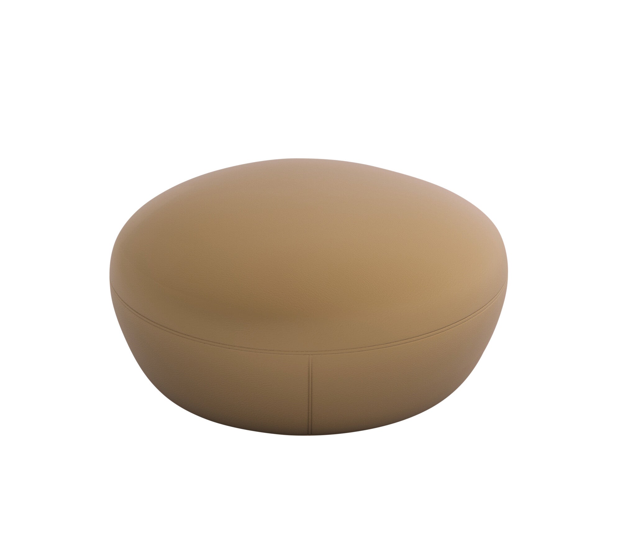 DANTE Pouf Full Leather Caramel