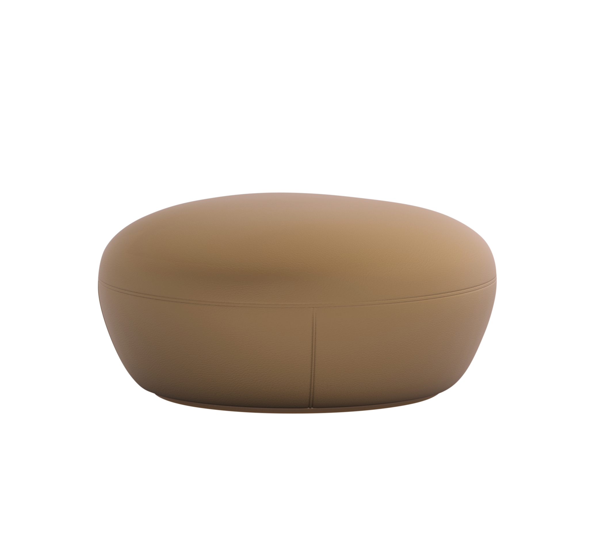 DANTE Pouf Full Leather Caramel