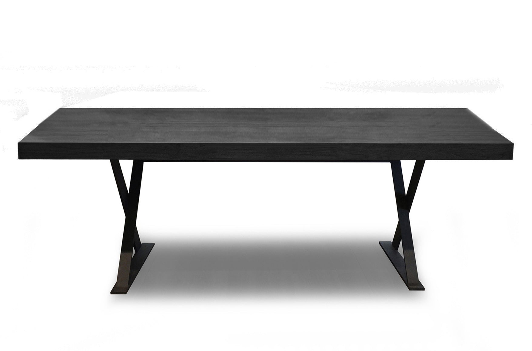 ELIO Office Table Charcoal Oak