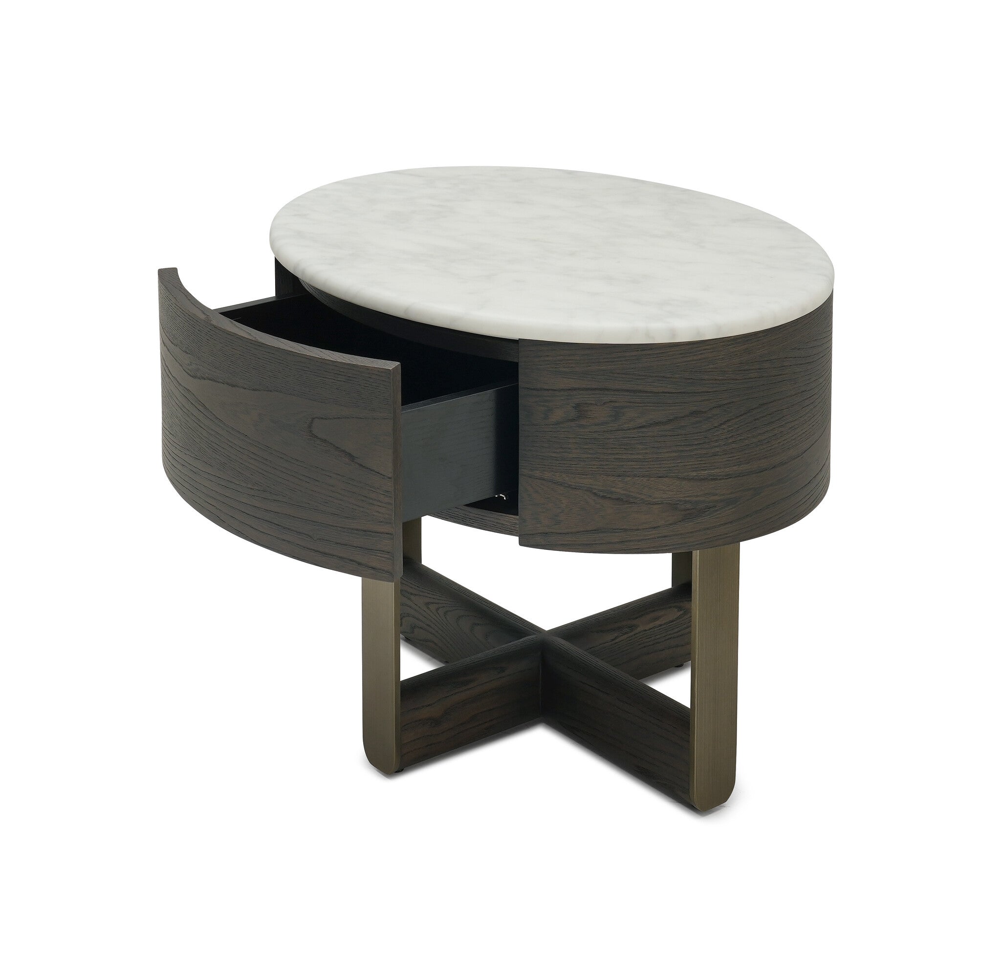 FIRENZE Nightstand White Marble